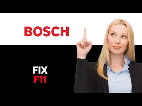 How To Fix Bosch Dryer Error Codes F11 - Meaning, Causes, & Solutions 2025