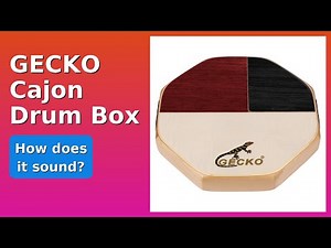 REVIEW (2026): GECKO Cajon Drum Box. Features.