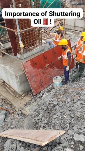 3.2K views · 13 reactions |  #Importance_of_Shuttering_Oil:...