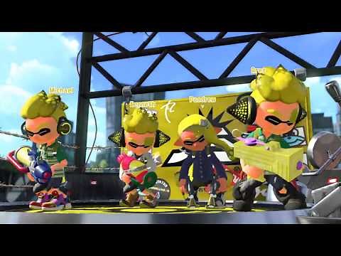 Splatoon 2: Tower Control Ranked Battle Gameplay