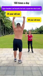 49K views · 237 reactions | This move is simple yet super effective—helps correct hunchback posture, broad shoulders, and a thick back. My son and I do 50 reps every day, and our shoulders and neck feel so much better! ✨ Comment BAND if you want the same band we use. ❤️ | Mastering TaiChi Energy | Facebook