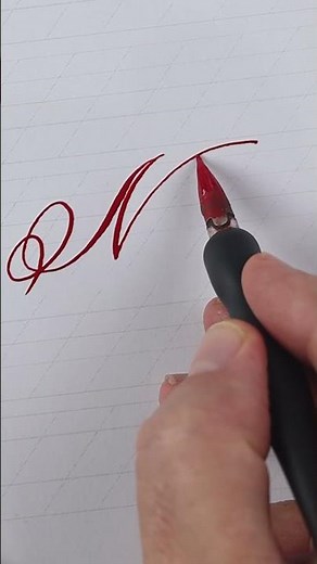 Fancy Letter M Calligraphy | Modern Signature M | Flowing Letter Art