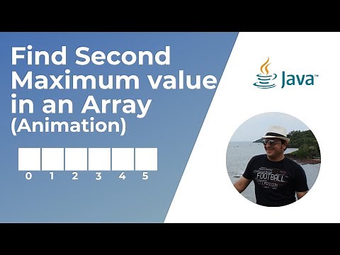 Find Second Maximum value in an Array | Animation