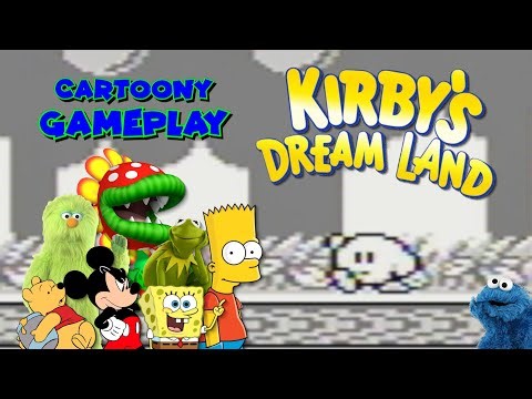Cartoony Gameplay: Kirby's Dream Land
