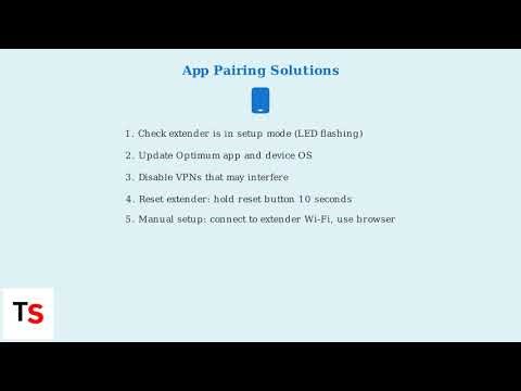 How to Fix Optimum Wi-Fi Extender Setup Not Working – App Pairing & WPS