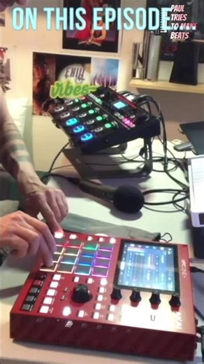 Learning to use the MPC One+, loop station, Minilab 3