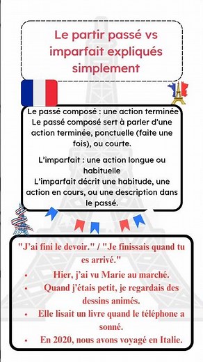 Past vs. Imperfect Tense Explained Simply