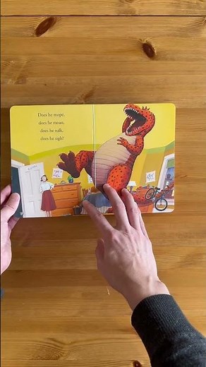 Ash reads How Do Dinosaurs Say Good Night? By Jane Yolk & Mark Teague