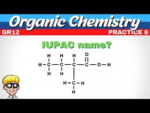 Naming Organic Compounds Grade 12