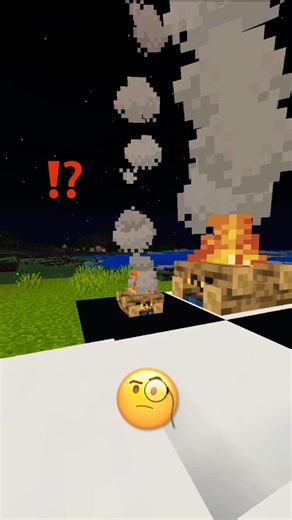 Let’s gather around the campfire 🔥 #minecraft #minecraftshorts