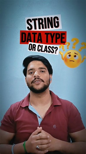 String Data Type hai ya Class? 🤔 | Java Interview Question