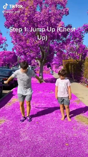 Backflip tutorial with my 9 year old student! Try this safely and at your own risk, and know your limits:) ‼️ #backflip #tutorial