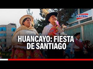 🔴🔵Huancayo: Fiesta de Santiago reactiva la economía