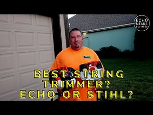 Best String Trimmer? ECHO or STIHL? Let’s Find Out! - #UAGCompare
