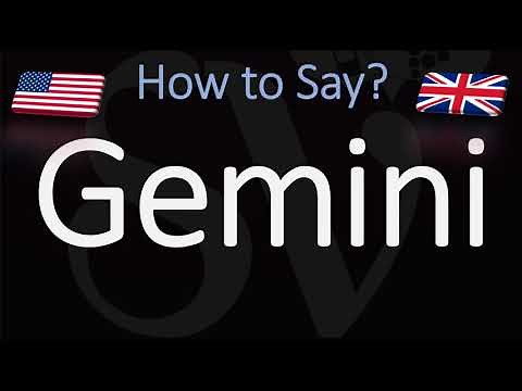 How to Pronounce Gemini? (CORRECTLY) Zodiac Sign