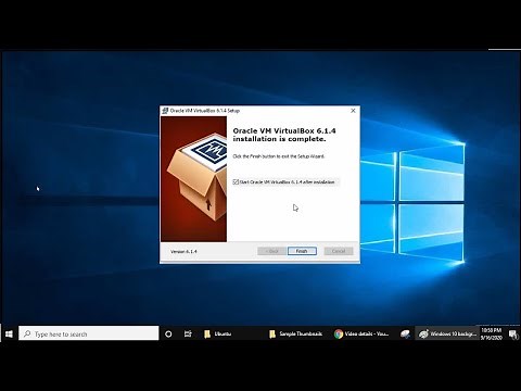How to install Oracle VM VirtualBox on Windows 10