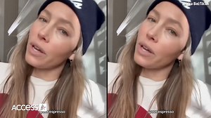 5.1K views · 65 reactions | #JessicaBiel wants to normalize eating in the shower! | Access | Facebook