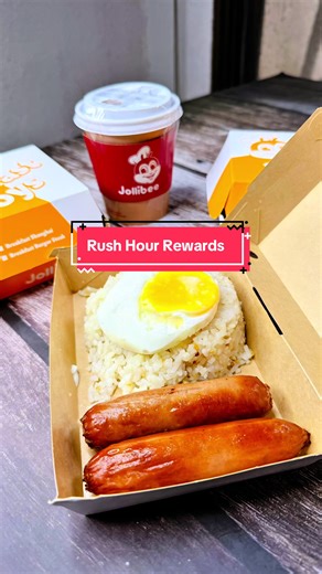 #Homeschooling ang mga anak ko, pero ang dami pa rin naming ganap every morning! Tapos grabe pa yong traffic kasi we live near a school na nga, may holiday rush pa! Buti na lang I can just order #breakfast from Jollibee. That’s one less thing for me to worry about sa umaga. May ongoing 𝐑𝐮𝐬𝐡 𝐇𝐨𝐮𝐫 𝐑𝐞𝐰𝐚𝐫𝐝𝐬 promo din ang Jollibee Group on Grab so bongga! From Monday to Friday, 7AM to 9AM and 5PM to 9PM, get ₱100 off automatically for orders worth at least ₱500. May additional ₱50 off 