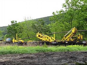 Laying Rail on the Susquehanna Railroad