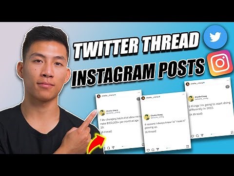 How To Create Twitter Thread Instagram Posts (Step by Step Guide)