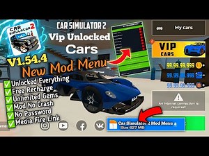 Car Simulator 2 MOD APK 1.54.4 (Menu, Unlimited Money, All Cars Unlocked, VIP)
