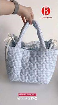 Tutorial | Fluffy Double-Layer Drawstring Bag