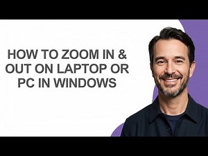 How To Zoom In & Out On Laptop or PC In Windows - KevinHowTo