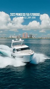 3.5K views · 204 reactions | For Sale | 2022 Princess Yachts F55...