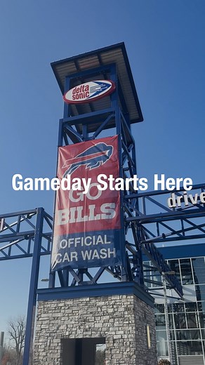 Game day starts at Delta Sonic!🏈 Stop in for your game day favorites! Grab snacks, soda, beer, Re’s Sweet Tailgate Tea, & the Jame Cook cookie 💯 GO Buffalo Bills‼ | Delta Sonic Car Wash