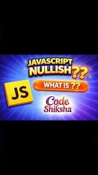 Default Value Trick in JavaScript😳 #javascript #cs #webdevelopment #js #codeshiksha #nullishoperator