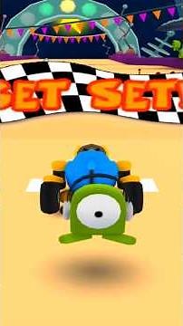 Pocoyo Racing with Green Alien #pocoyo