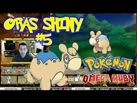 DEXNAV Sneaking Shiny Chain | SHINY NUMEL! #5 ROAD TO 100 | Omega Ruby Alpha Sapphire
