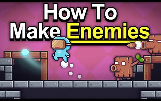 GDevelop游戏机制（1）创建敌人AI