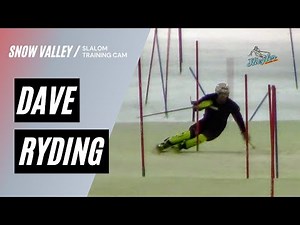 Dave Ryding Slalom Training Snow Valley 10/5/21