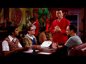 Leonard, Sheldon And Rajesh At A Chinese Restaurant - The Big Bang Theory 1х07