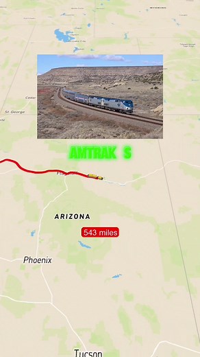 Scenic Train Journey from Los Angeles to Miami
