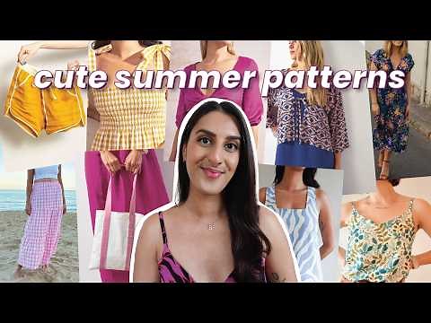 10 Easy Summer Sewing Patterns for Beginners 💗