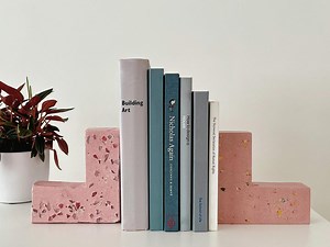 How To Make Colourful D.I.Y. Terrazzo Bookends - Bunnings Australia