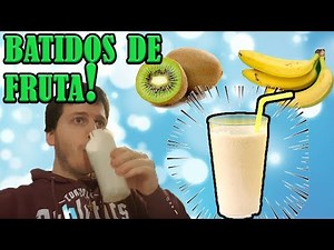 How to make a VERY EASY kiwi and banana smoothie