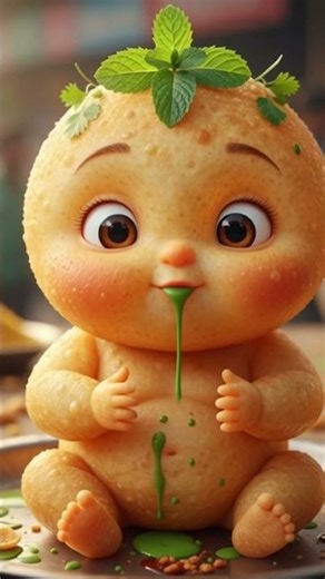 Cutest snacks Ever 🔥🥨👶3d art animation #shortsvideo #shorts #ai #funny #satisfying #asmr