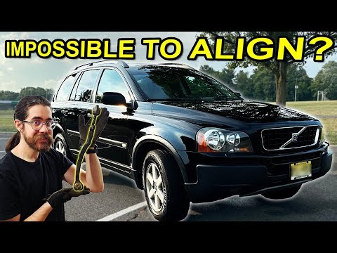 The Shop Couldn't Align It! New Tie Rods on my $700 Volvo XC90