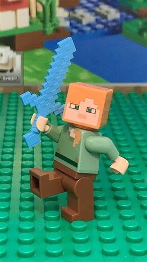 Lego Alex, mini figure #lego #minecraft #lego501st #stopmotion #legoset #legokit #legomaster