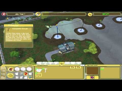 Zoo Tycoon 2 - Campaign - Endangered Species Tutorials - Tutorial 2 Sky Trams