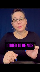 I Tried To Be Nice 😍 #ASL #deaf #signlanguage | Andra Rush