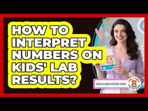 How To Interpret Numbers On Kids' Lab Results?