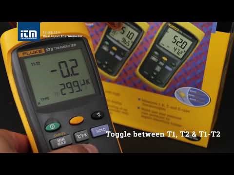Getting to know the Fluke 52-II Dual Input Thermometer