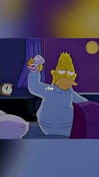 Abe fue al cementerio, donde se encontró con un viejo amigo #simpsons