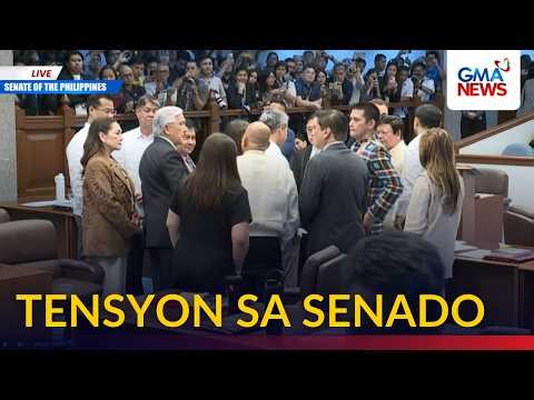 ICYMI - Tensyon sa Senado - Padilla, Pangilinan, nagkainitan sa plenaryo | GMA News
