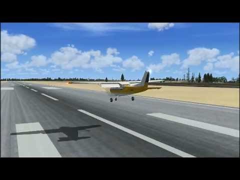 How Do You Flare For Landing in FSX??