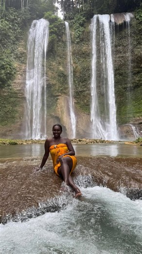 Elsie Polosovai on Instagram: "One year ago when we Visited Parangiju waterfalls in Guadalcanal with the Tourism Solomons team🇸🇧"
